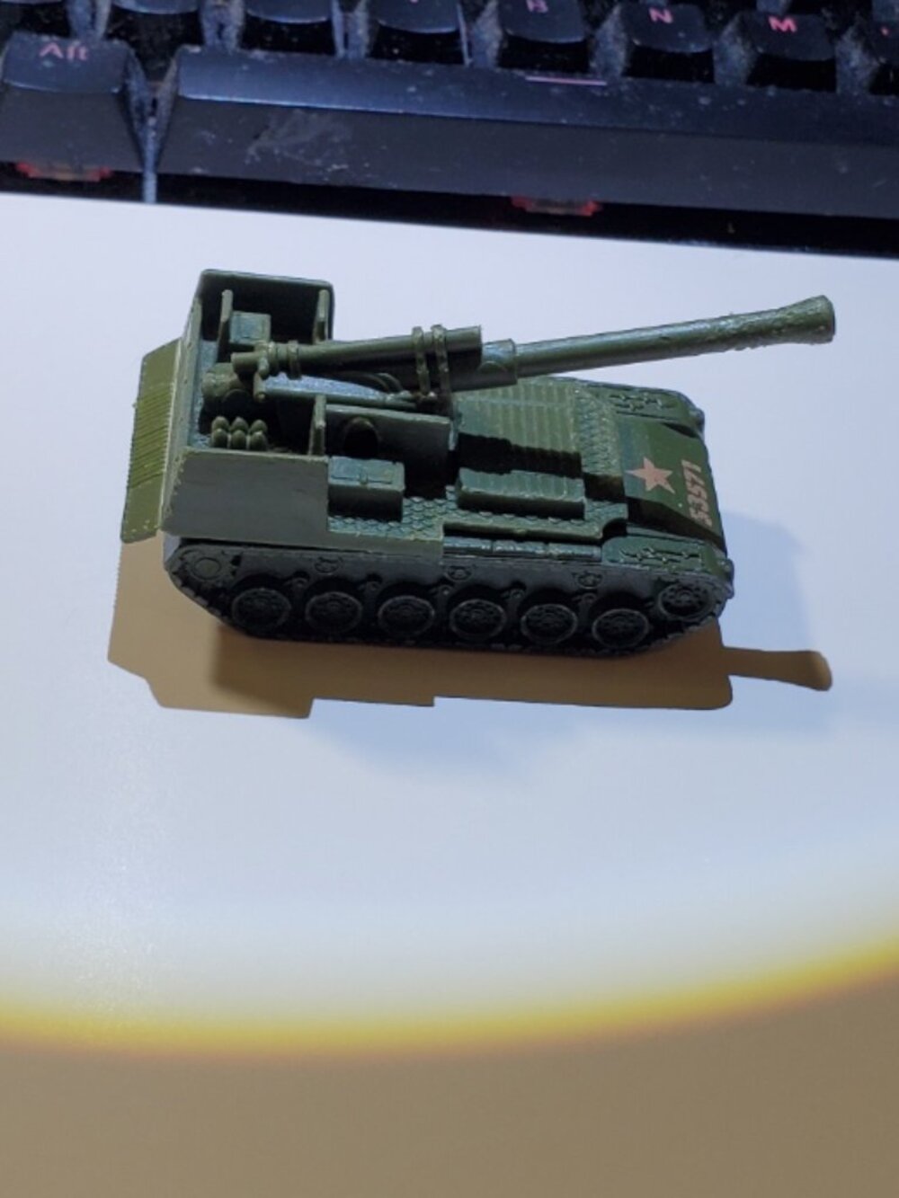 Hot Wheels 1974  Shell Shocker/Aw Shoot 53571 in Military Green